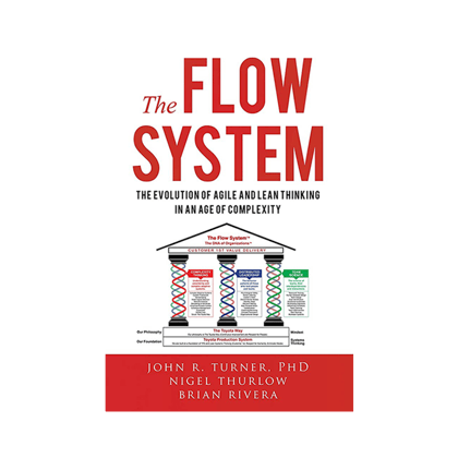 an image of the cover of the flow system book, by brian rivera